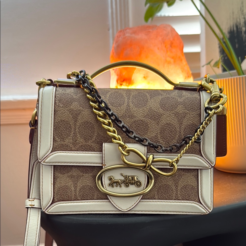 Coach Signature Riley 18 Crossbody Bag